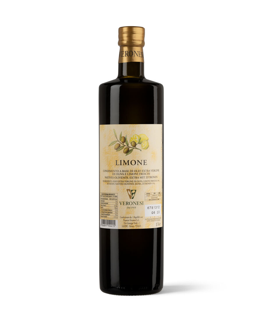 Olive oil with lemon FRANTOIO VERONESI ALI1 Aroma: limone - 1 l - Fran