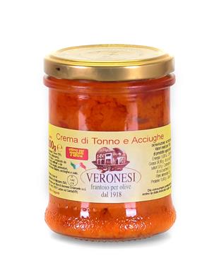 Thunfisch und Sardellen Chilicreme