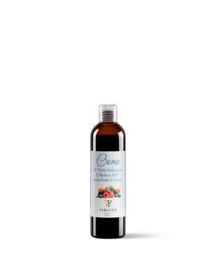 Modena IGP Balsamic Cream flavored with Berries