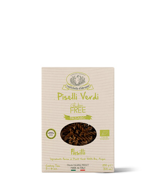 Fusilli - 100% Bio Green Pea Flour