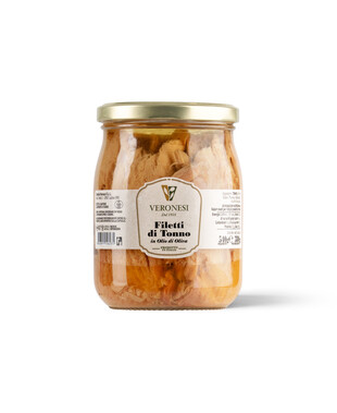 Tuna Fillets in Extra Virgin Olive Oil