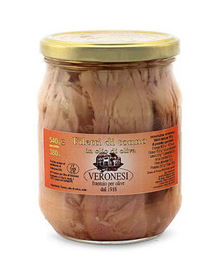 Filetti di Tonno in Olio d'Oliva Veronesi