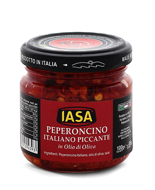 Peperoncino Italiano Piccante in Olio di Oliva