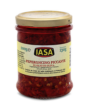 Peperoncino Italiano Piccante in Olio di Oliva