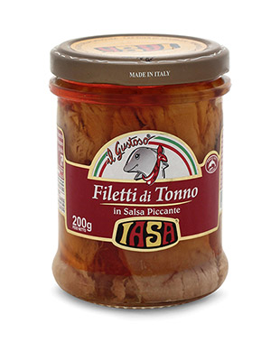 Filetti di Tonno in Salsa Piccante