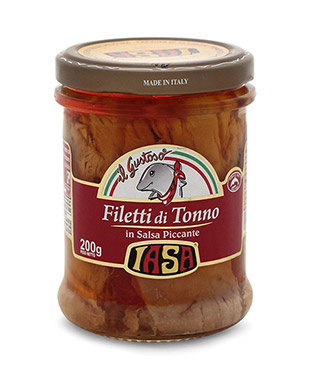 Tuna Fillets with chili Sauce