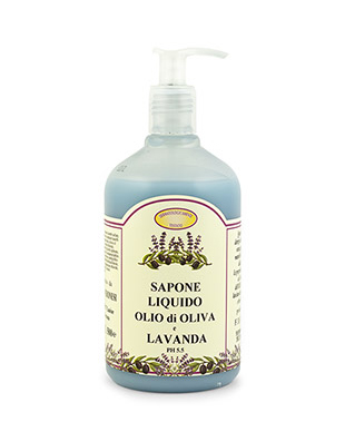 Sapone Liquido all'Oliva e Lavanda